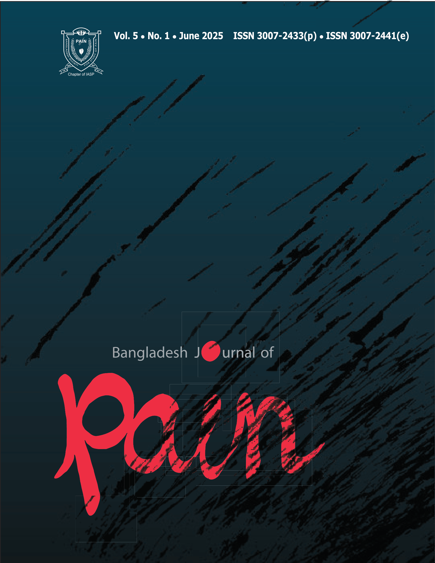 					View Vol. 5 No. 1 (2025): Bangladesh Journal of Pain
				